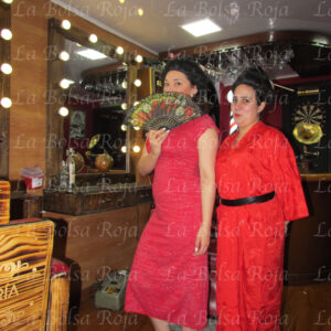 Japonesas quimono y vestido
