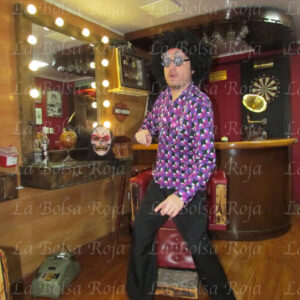 Hippy camisa cuadros fucsia