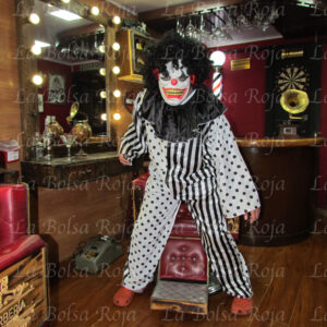 Payaso rayas y puntos