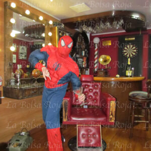 Hombre araña azul oscuro